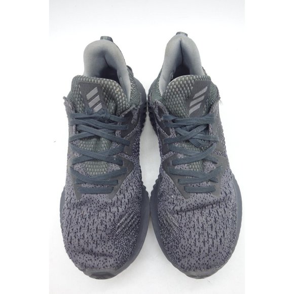 Adidas Alpha Bounce Black Mesh Lace Up Athletic Running Shoes Women's 7.5 - Picture 2 of 10
